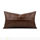 Axyaa High-End Luxury Horsehair Sofa Pillow in Brown, Coffee, Gray