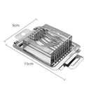 Axyaa Egg Slicer Stainless Steel Fruits Cutter Kitchen Tool