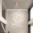 Axyaa Nordic Stair Chandelier Set for Living and Dining Room Lighting