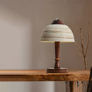 Axyaa Ceramic Table Lamp: Chinese & Japanese Style Living Room Bedroom Retro Light