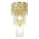 Axyaa Modern Glass Wall Lamp LED Light for Bedroom Living Room TV Background