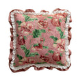 Axyaa Pastoral Style Jacquard Throw Pillowcase Set - Polyester Sofa Cushion Cover