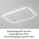 Axyaa Modern Gold/Black LED Ceiling Light for Home Lighting