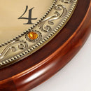 Axya Light Luxury Living Room Wall Clock - Simple & Elegant Pendulum Design