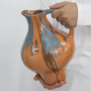 Axyaa Ceramic Graffiti Vase Handcrafted Home Decor Floral Arrangement Bottle