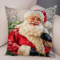 Christmas Santa Claus Pillowcase - Axyaa Christmas Day Party Sofa Decoration Gift