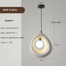 Axyaa Wabi Sabi LED Pendant Lights for Dining Room and Bedroom