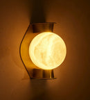 Axyaa Spanish Alabaster Marble Wall Lamp LED Indoor Decor for Bedroom Corridor & Hotel