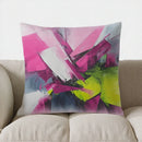 Colorful Abstract Pattern Pillow Cover for Sofa, Bedroom & Car - Axyaa