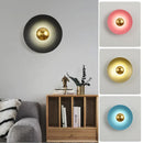 Axyaa Nordic Circle LED Sconce Wall Lamp for Indoor Lighting