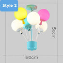 Axyaa Flying House Balloon Ceiling Light for Children's Room, Bedroom, and Living Room