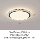 Axyaa Modern Acrylic LED Ceiling Light for Home Decor, Adjustable Lighting for Bedrooms and Living Rooms