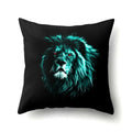 Lion Pattern Polyester Cushion Cover by Axyaa - Home decoration Pillow Cover
