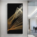 Axyaa Abstract LED Wall Lamp for Bedroom & Living Room
