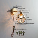 Axyaa Glass LED Wall Lamp for Shower Living Room Kitchen Bathroom Above Mirror