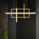 Axyaa Modern Dining Room Pendant Lights Indoor LED Chandelier Ceiling Lamp