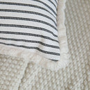 Axyaa Striped Pillow Case Cushion Cover Soft Square Sofa Decoration Throw Pillowcases