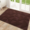 Axyaa Geometric Indoor Door Mat - Non-Slip & Absorbent Entryway Mat