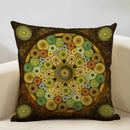 Axyaa Oriental Bliss Sun Moon Ararat Mandala Cushion Cover