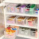 Axyaa Folding Cabinet Storage Box with Handle - Multi-functional Plastic Case