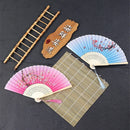 Axya Sashimi Boat Rice Mold Set with Bamboo Chops for Artistic Sushi Decorations