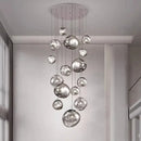Axyaa Modern LED Chandelier Pendant Light Ceiling Lamp for Stylish Indoor Dining Room