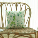 Axyaa Tropical Leaves Outdoor Pillow Covers - Palm Leaf Plant Decor for Patio Garden