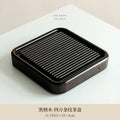 Axyaa Square Striped Pot Holder Insulation Pad Tea Tray Kungfu Tea Services Craft