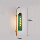 Axyaa Glass Wall Lamp for Luxury Bedside Light in Hotel Bedroom