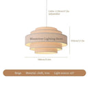 Axyaa Wabi Sabi Cloth Ceiling Chandelier for Home Decor