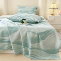Axyaa Cotton Coarse Sheet Set - Single Piece, Summer Bedding