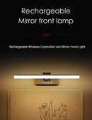 Axyaa Dimmable LED Wall Sconce Bedside Lamp with Remote Control for Makeup