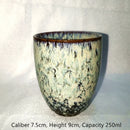 Axyaa Classics Ceramic Coffee Cups, Japanese Design, DIY Underglaze Color, Kung Fu Tea Cup