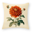 Axyaa Flower Print Sofa Pillow Cover for Decor, Car Seat, and Cute Decor Display