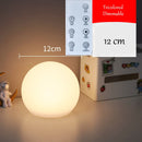 Axyaa LED Ball Lamp - Tricolor/RGB Dimmable, USB Rechargeable/AC Powered