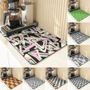 Axyaa Stripe Pattern Kitchen Drying Mat - Coasters, Placemat