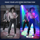 Axyaa RGB LED Beam Party Light Remote Control DJ Stage Projector