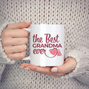 Axyaa Grandma Nutritional Facts Mug - Best Grandma Gift