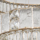 Axyaa Crystal Chandelier Pendant Light for Living Room and Bedroom