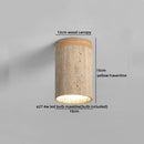 Axyaa Nordic LED Ceiling Light Stone Wood Ball Luxury Ceiling Lamp