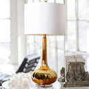 Axyaa Ceramic Table Lamp: Contemporary LED Desk Lighting for Home Bedroom