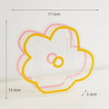 Axyaa Geometric Multicolor Acrylic Flower Vase Modern Wedding Decor