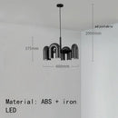 Axyaa Nordic LED U-shaped Chandelier for Living Room, Bedroom, Children's Room - Wall Light