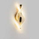 Axyaa Luxury Gold Iron Wall Lamp with Acrylic Shade, Small LED Light for Living Room