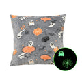 Axyaa French Velvet Halloween Pillowcase Cojines - Luminous Sofa Headboard Cushion Cover