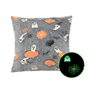 Axyaa French Velvet Halloween Pillowcase Cojines - Luminous Sofa Headboard Cushion Cover