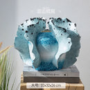 Axyaa Ceramic Artistic Vase for Flowers and Hydroponics