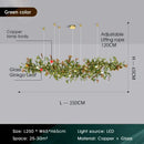 Axyaa Modern Glass Branch Chandelier for Luxury Home Decor
