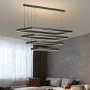 Axyaa Modern LED Chandelier Dining Room Pendant Lamps - Nordic Style Lighting Fixtures