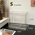 Axyaa Dolls Badge Acrylic Display Stand for Action Figures - Dustproof Organizer Cabinet